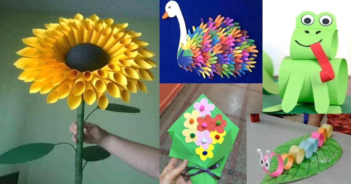 10 bricolages printaniers pour amuser les enfants