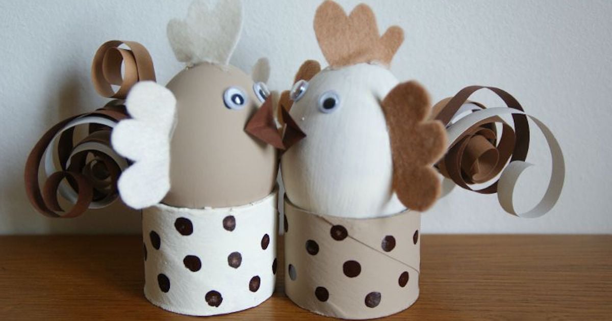20 bricolages faciles pour Pâques