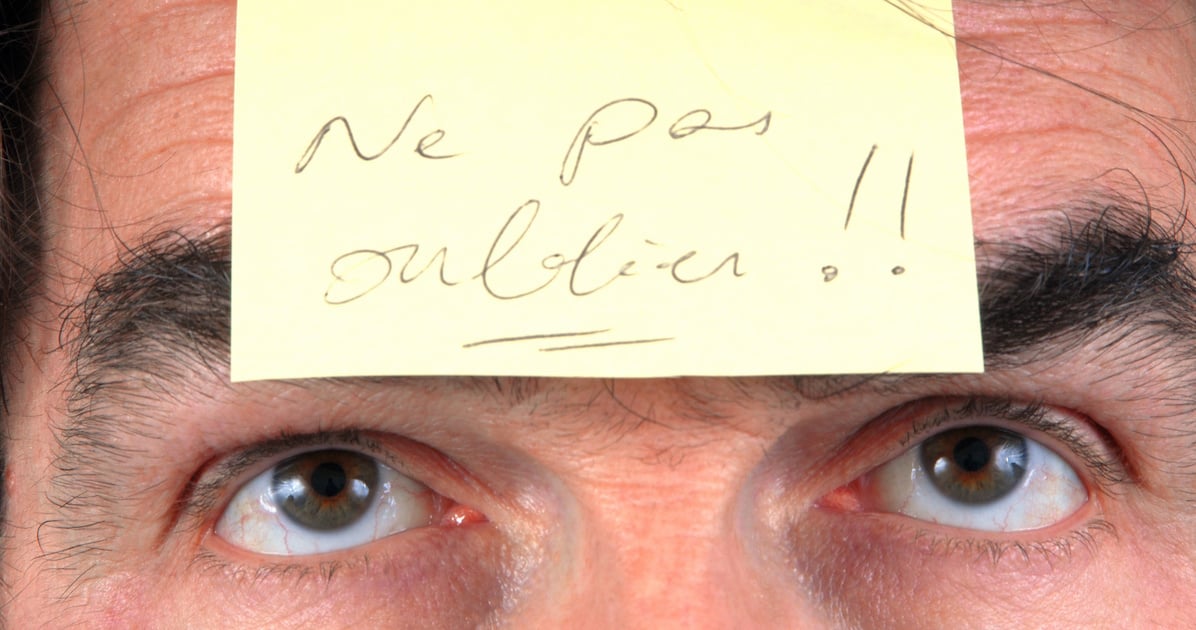 Vous oubliez beaucoup de choses? Ne vous en faites pas! Vous êtes intelligent.e!!!