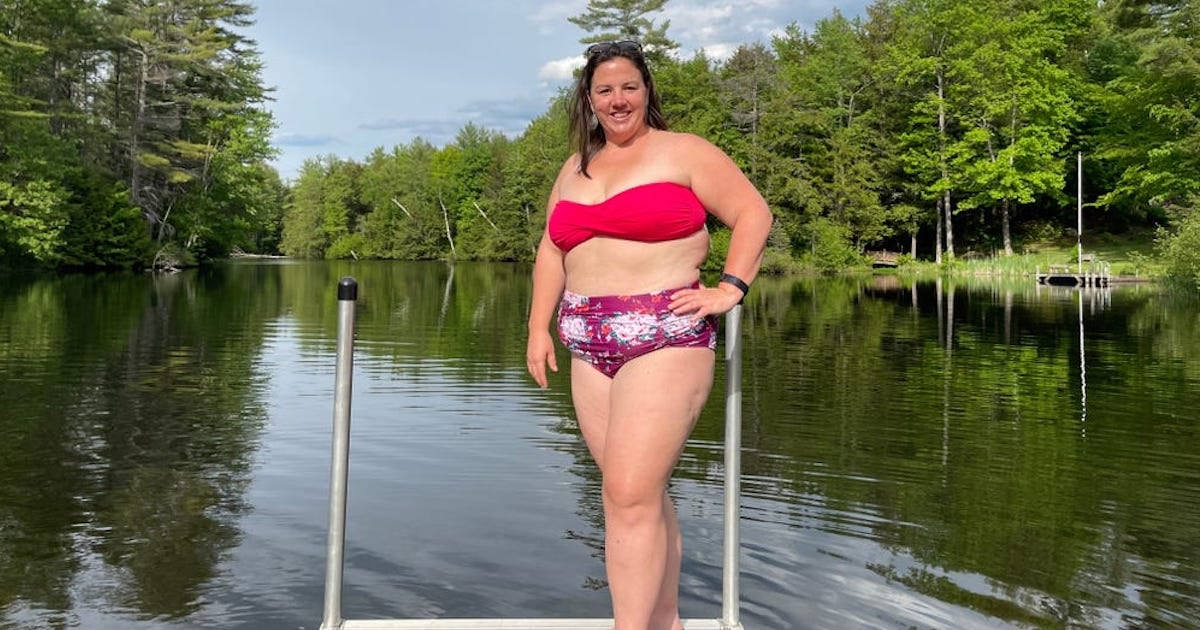 Cette maman « taille + » veut que ses enfants la voient à l'aise avec son corps