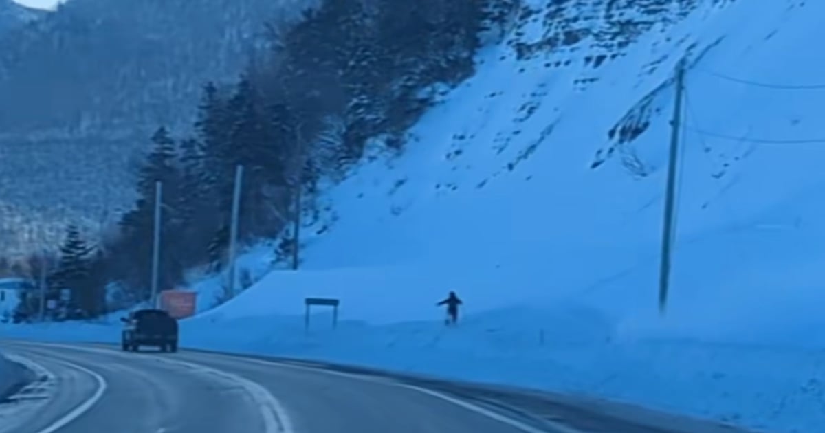 Voici des images impressionnantes de l'avalanche qui s'est abattue sur une route du Québec