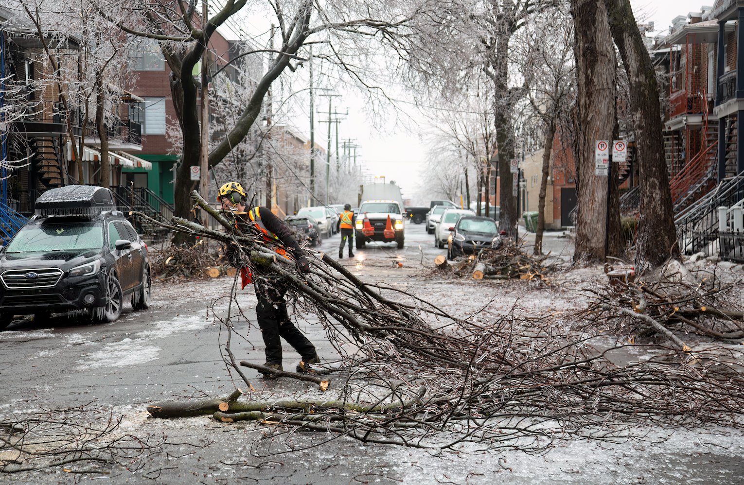 La météo pourrait causer de graves dégâts ce weekend. 