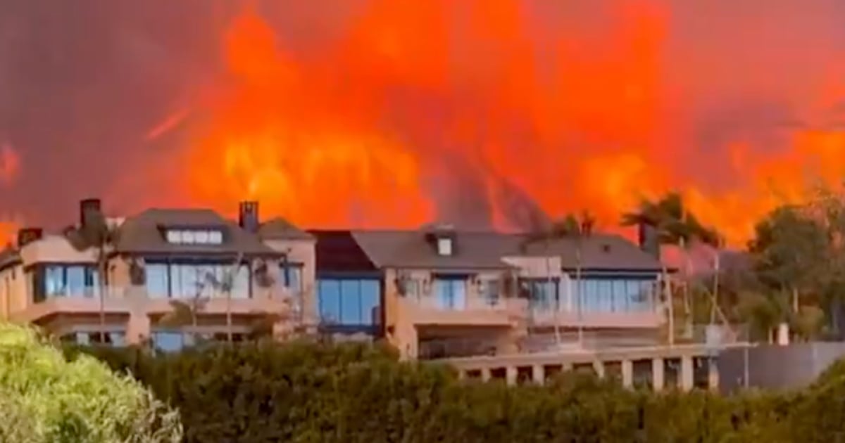 Voici des images impressionnantes des terribles incendies en Californie