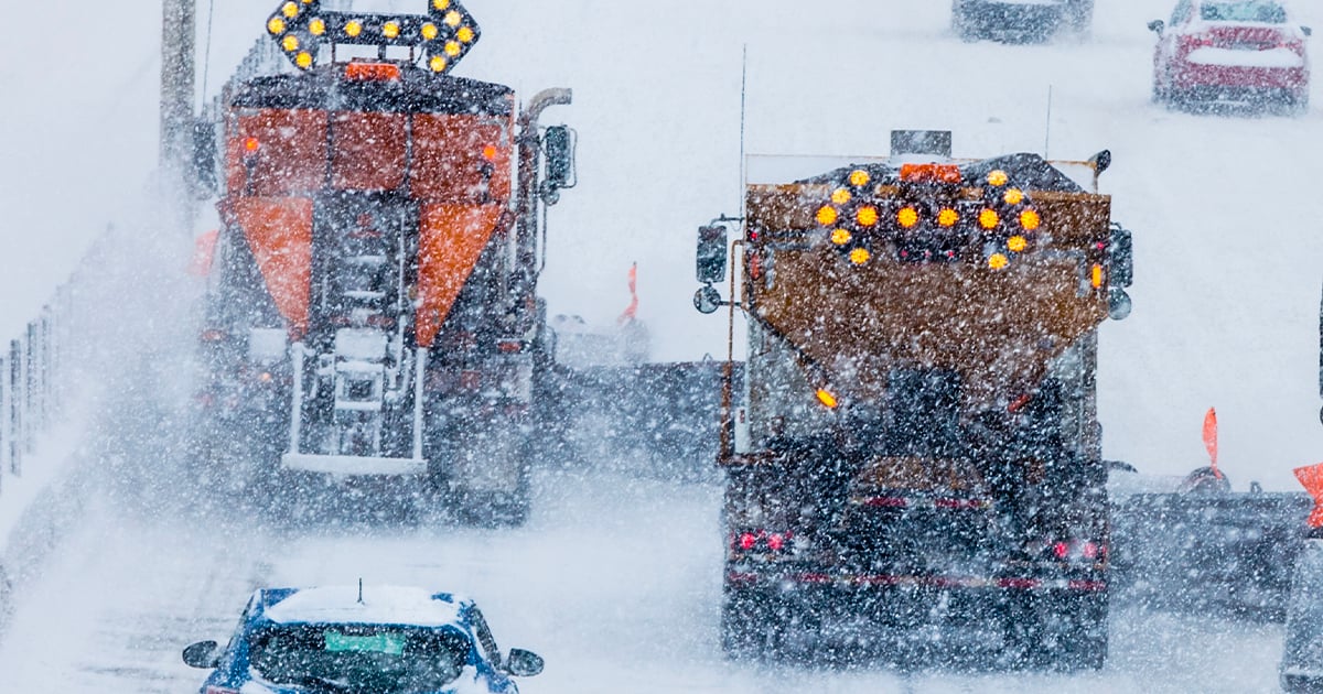 De nombreuses routes du Québec fermées à cause de la tempête hivernale