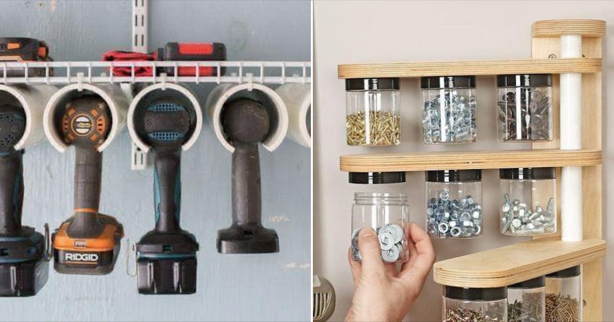 14 astuces simples pour bien organiser le garage ou l.'atelier