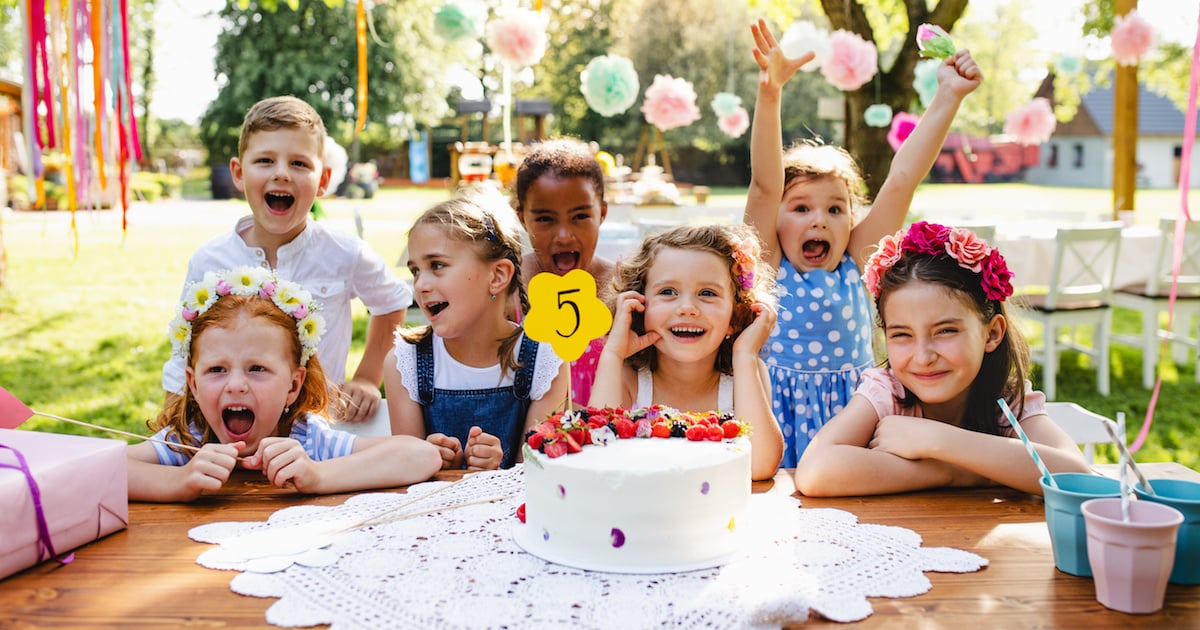 La nouvelle tendance en matière de fêtes d’enfants: le « fiver birthday party »