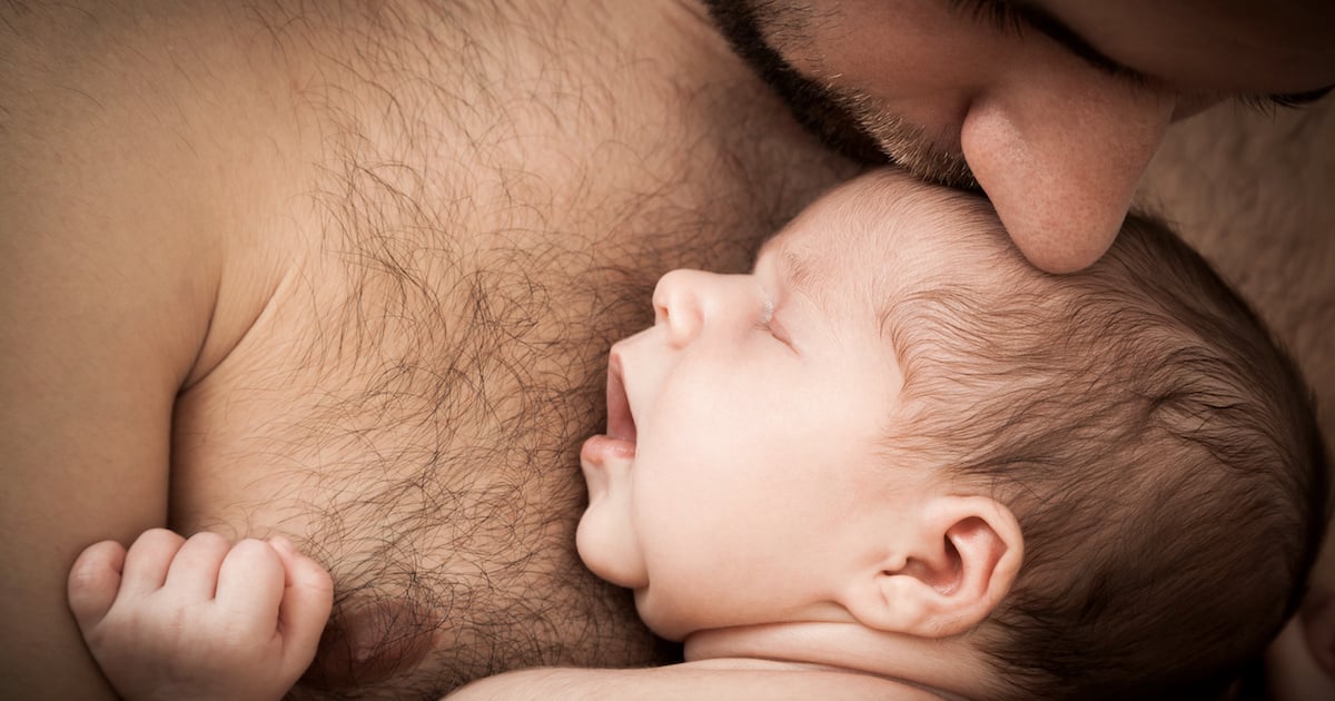 L'accouchement peut changer le cerveau et le corps de papa aussi