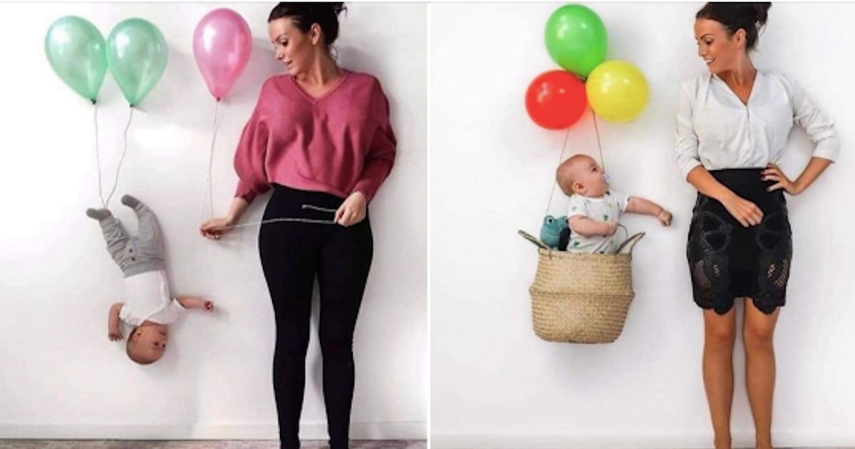 19 idées de photos amusantes à faire avec votre enfant