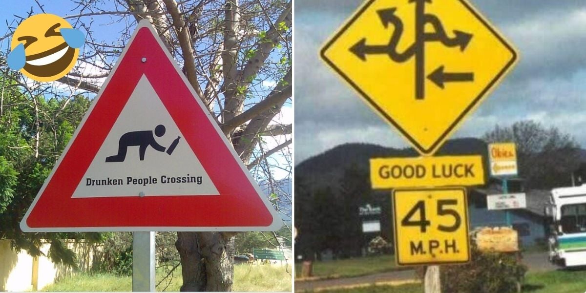 9 panneaux d'avertissements surprenants