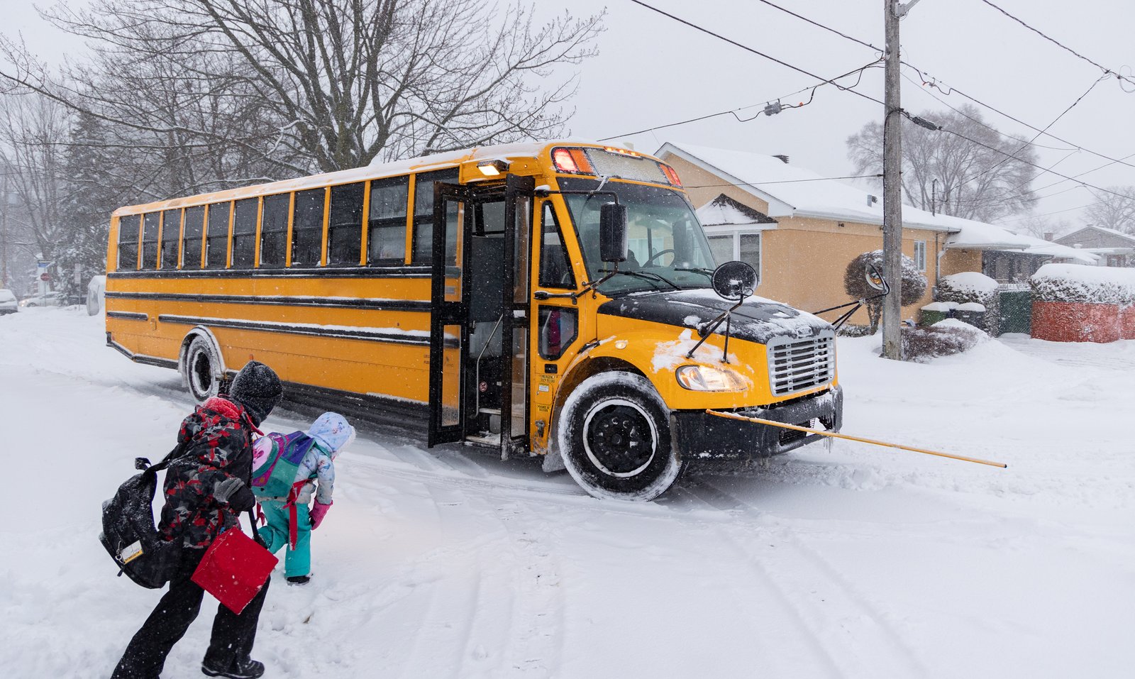 De nombreuses écoles fermées en raison de la vague de froid, voici la liste complète
