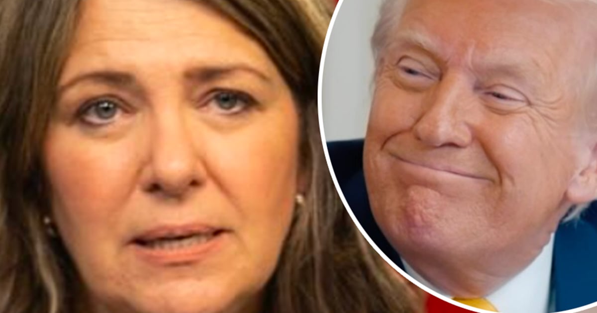 Le plan controversé de Danielle Smith pour que Donald Trump renonce aux tarifs douaniers