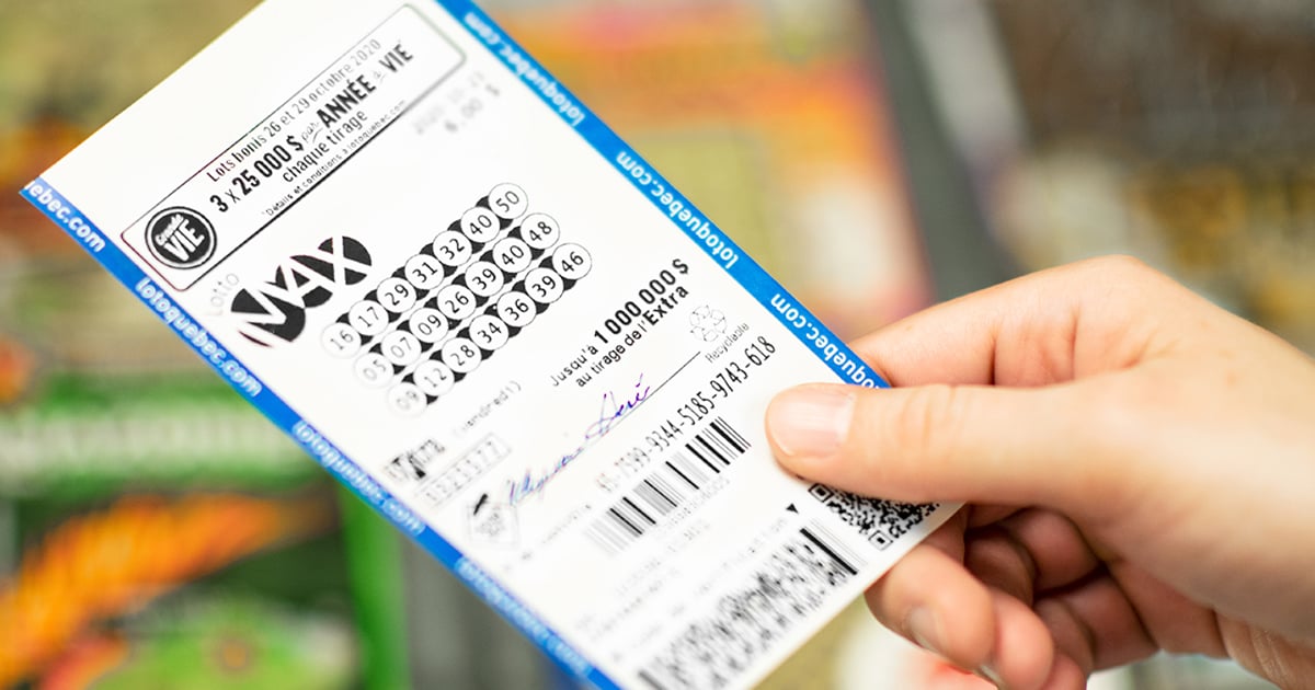 Une somme énorme est en jeu aujourd'hui au Lotto Max