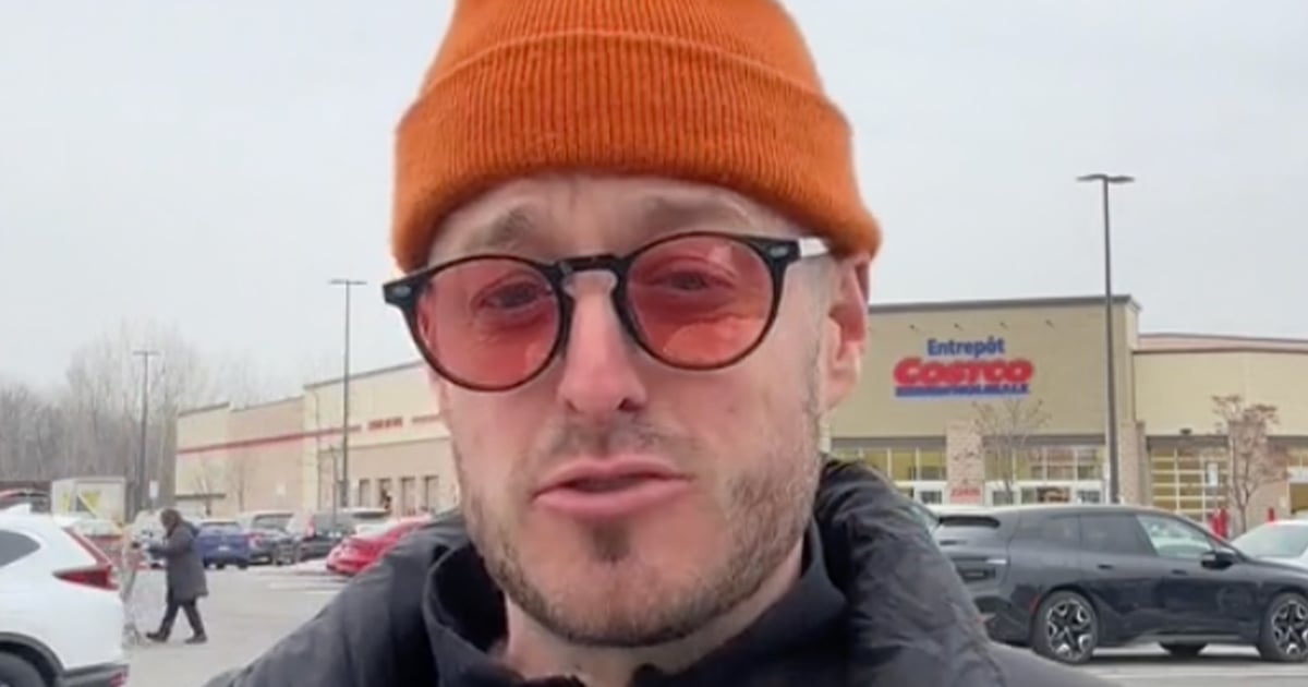 Olivier Primeau goûte à la poutine du Costco mais c'est le prix qui le fait capoter