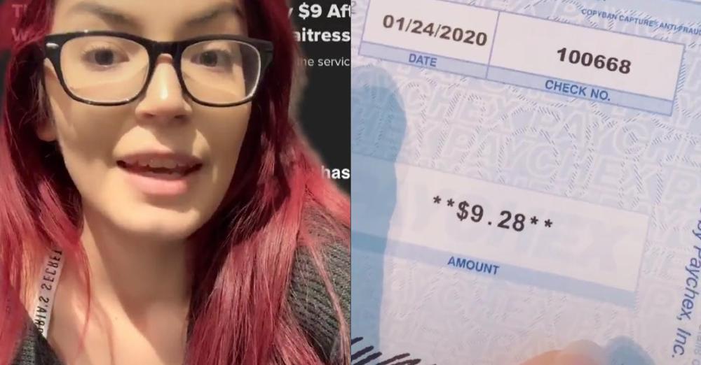 Une barmaid américaine touche seulement 9 dollars en paie pour 70 heures de travail
