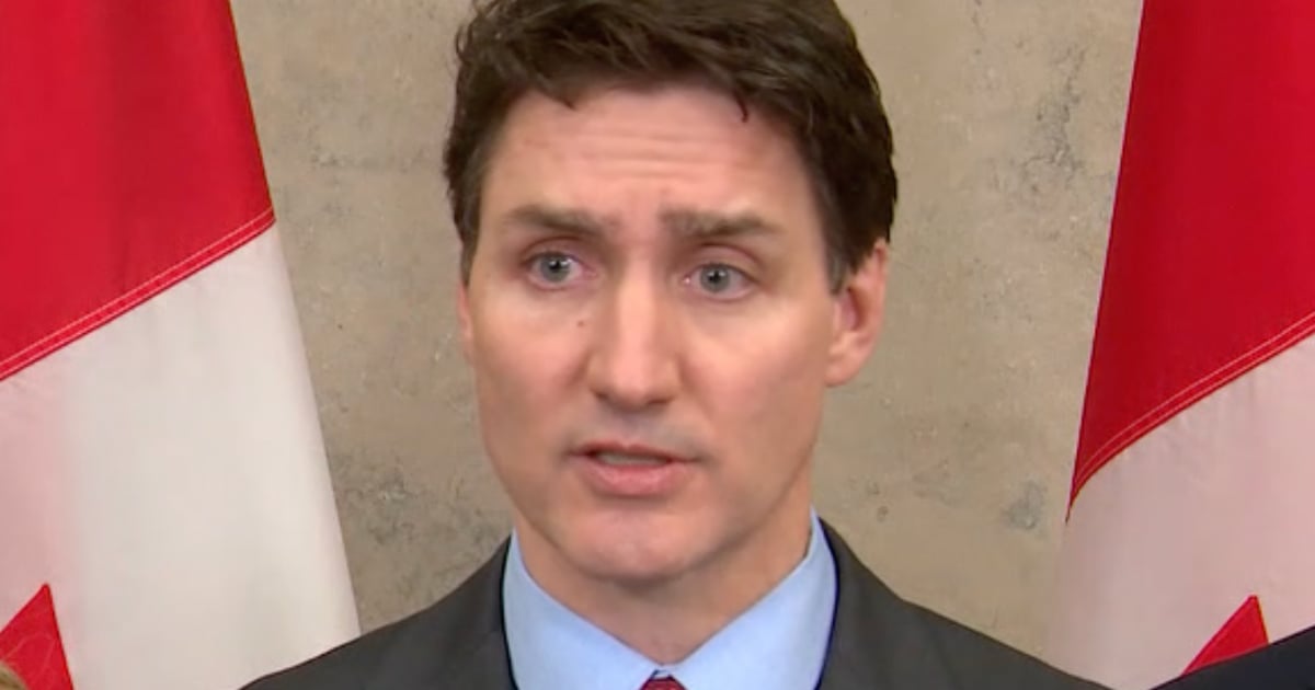 Justin Trudeau annonce la riposte du Canada aux tarifs douaniers de 25 % imposés par Donald Trump