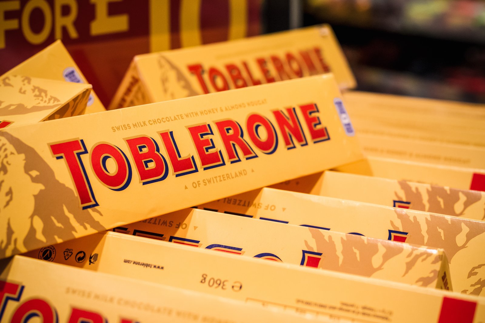 Gros changement pour les chocolats Toblerone