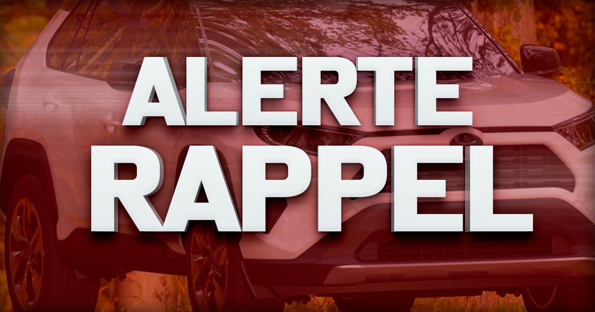 Rappel majeur d'environ 100 000 véhicules Toyota en raison d'un problème de sécurité