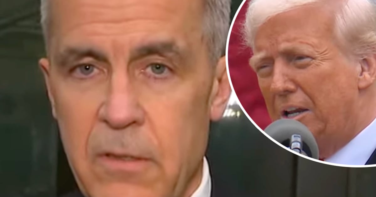 Mark Carney réagit au discours de Donald Trump sur les tarifs douaniers