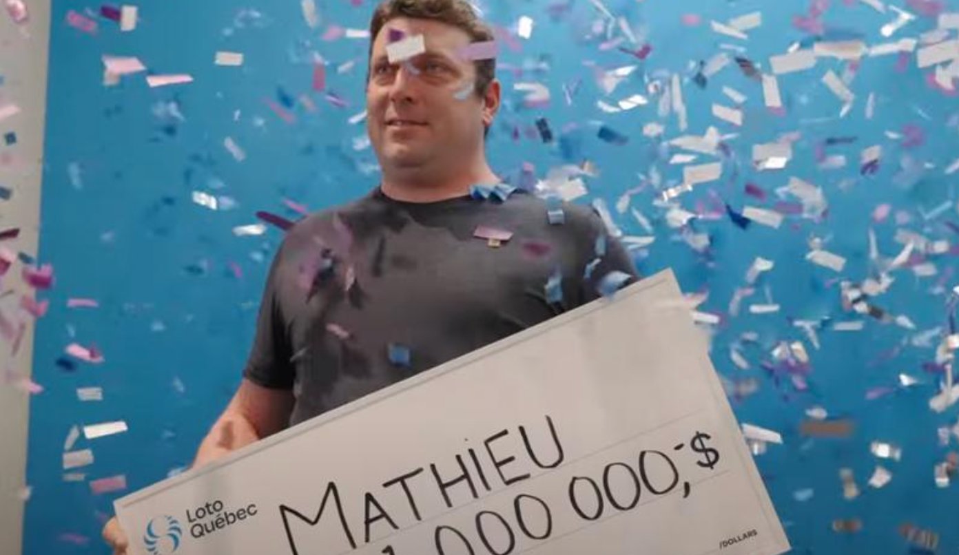 Un Québécois gagne un million de dollars quatre jours après la naissance de son cinquième enfant