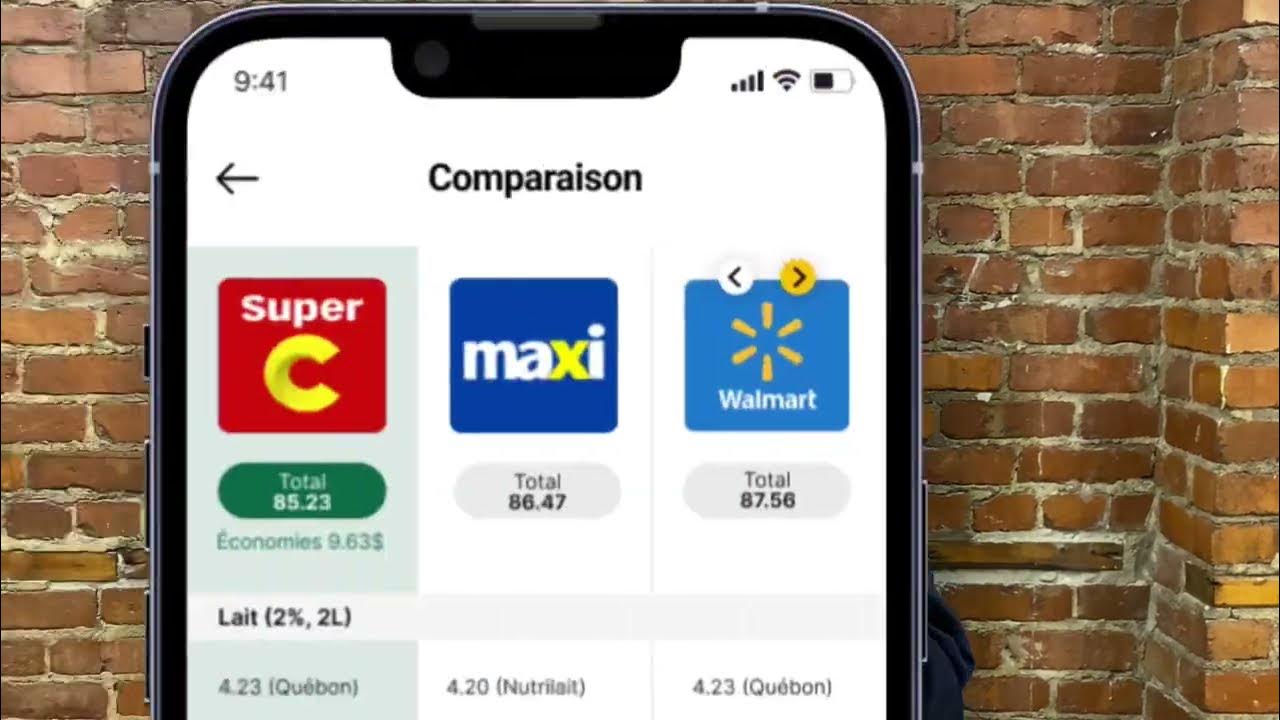 Un Québécois met au point une application vous permettant d'économiser des milliers de dollars en épicerie