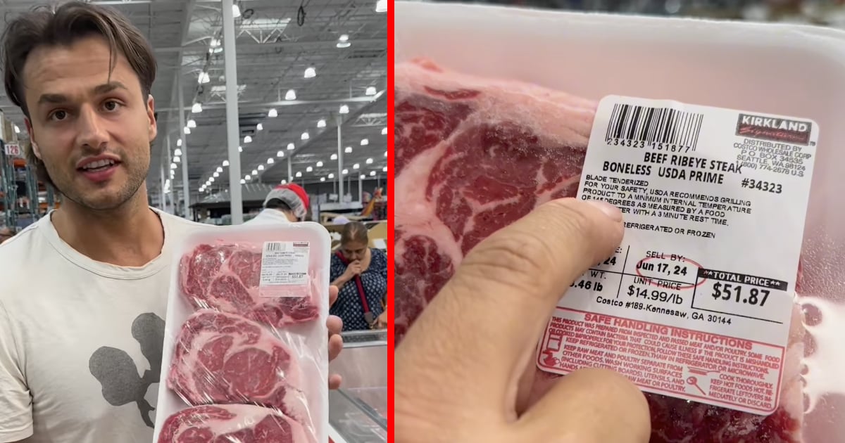 Un internaute lance un important avertissement concernant les steaks vendus chez Costco