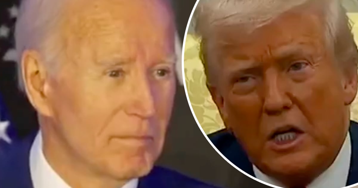 Joe Biden donne son premier discours après son départ et Donald Trump est furieux