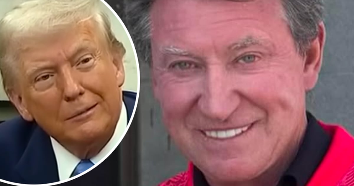 Le vin de Wayne Gretzky se fait ramasser à cause de son amitié avec Donald Trump