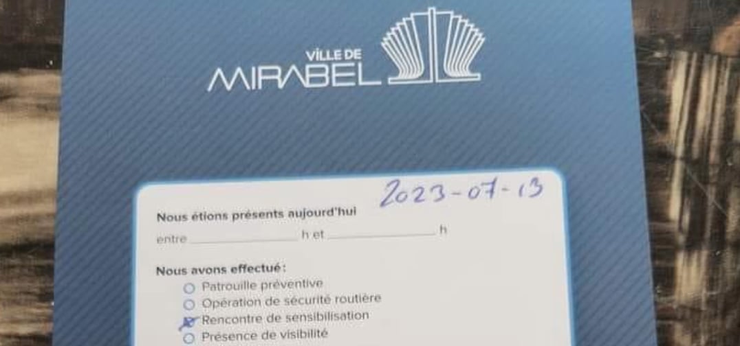 Un enfant de Mirabel se voit remettre une contravention pour avoir... joué dans la rue