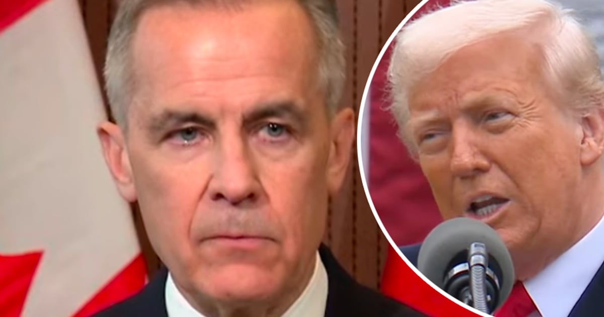 Mark Carney annonce la riposte canadienne et lance un avertissement à Donald Trump 