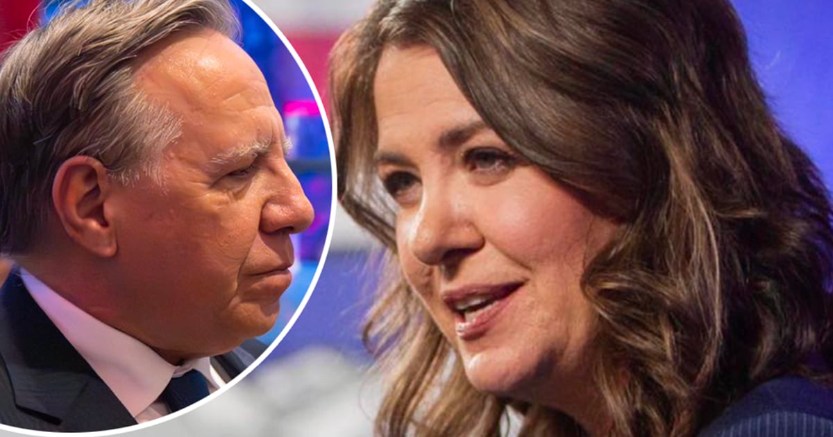 Danielle Smith semble avoir une vision pour le Québec et veut en parler à François Legault