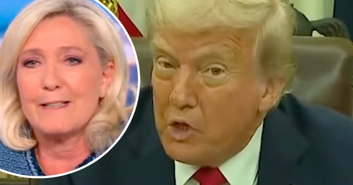 Donald Trump fait une déclaration inattendue sur la condamnation de Marine Le Pen