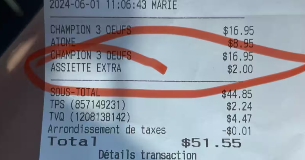 Un restaurant charge 2 $ d’extra pour une assiette vide et ça fait beaucoup réagir les Québécois