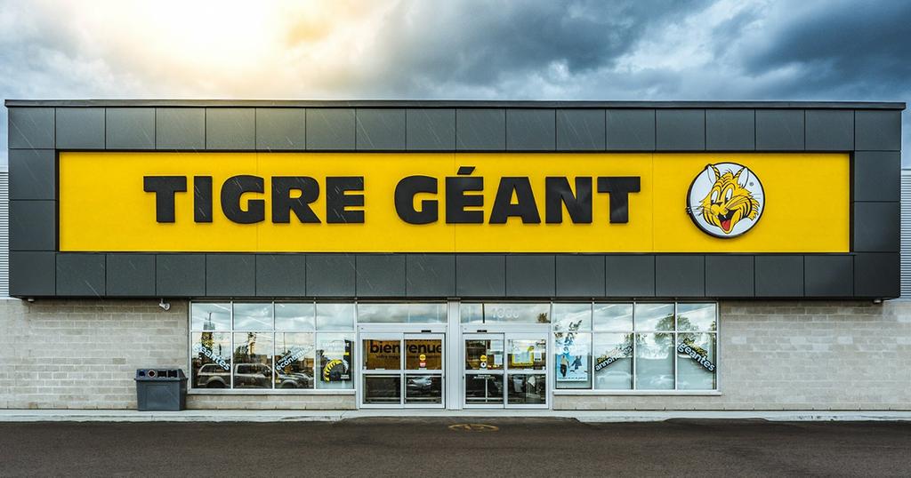 Tigre Géant annonce l'ouverture d'un nouveau magasin au Québec ce samedi 16 mars
