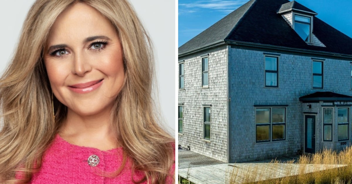 Julie Snyder vend son sublime hôtel des Îles-de-la-Madeleine