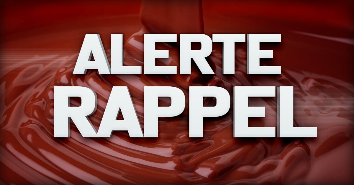 Important rappel de plusieurs chocolats vendus au Québec