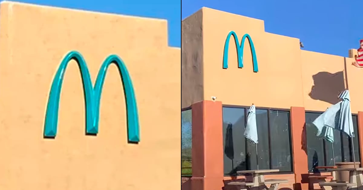 Voici pourquoi il y a un seul McDonald's dans le monde avec des arches turquoises