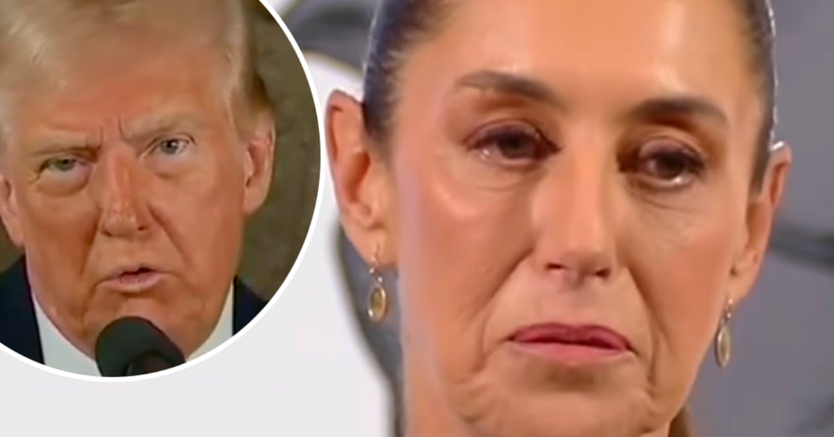 La présidente du Mexique répond sèchement aux menaces de Donald Trump