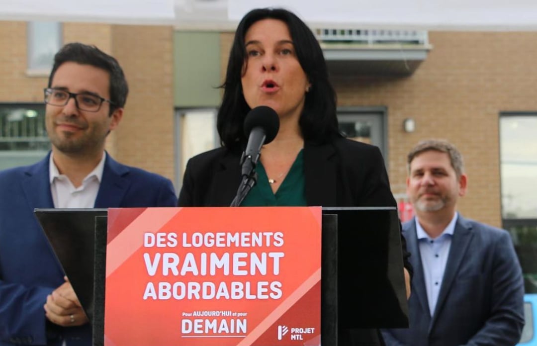 Valérie Plante annonce que 60 000 logements abordables seront construits à Montréal