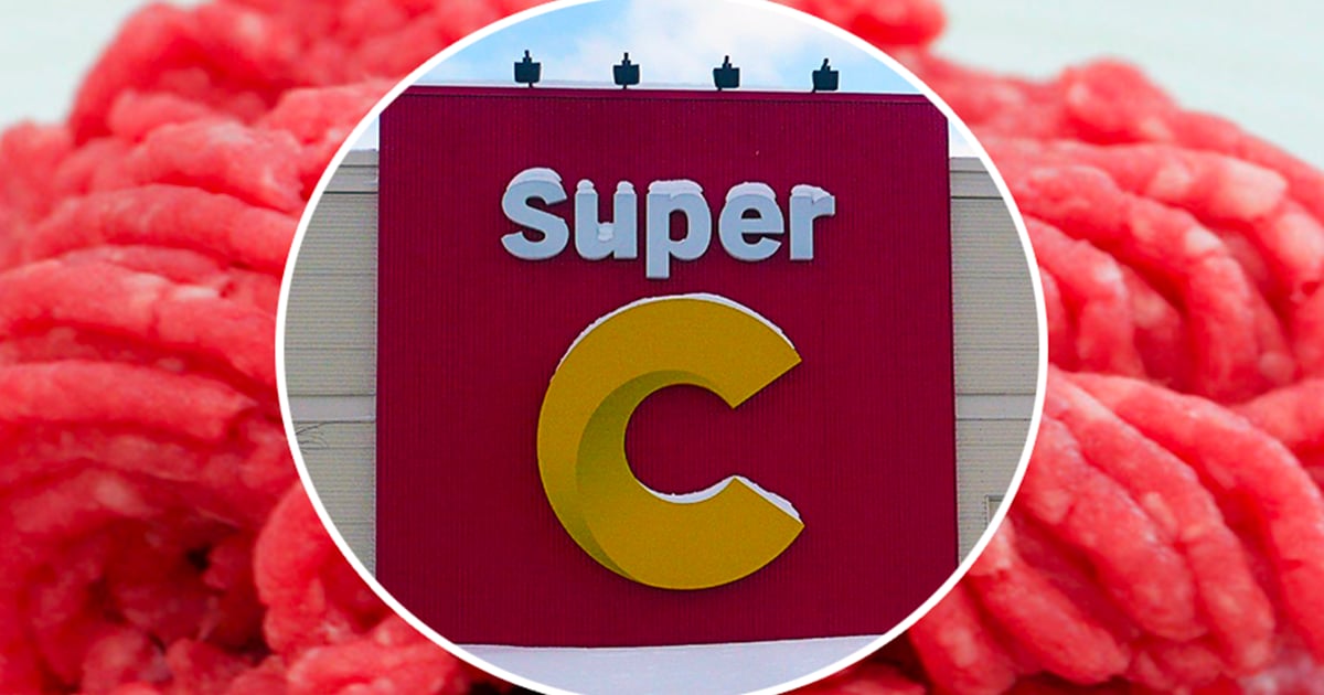 Ne mangez pas du bœuf haché provenant de cette épicerie Super C
