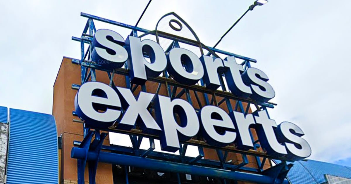 Un magasin de Sports Experts contraint de fermer ses portes