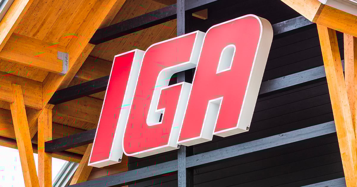 Un IGA offre un nouveau service inhabituel à ses clients et les Québécois n'en reviennent pas