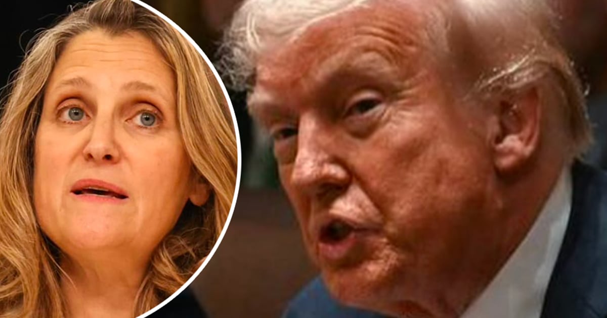 Donald Trump affirme que Chrystia Freeland a démissionné à cause de lui