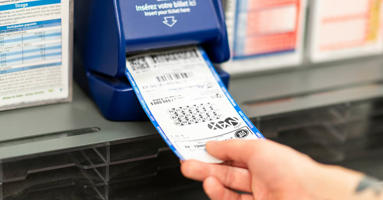 Une gigantesque somme est à gagner ce vendredi au Lotto Max
