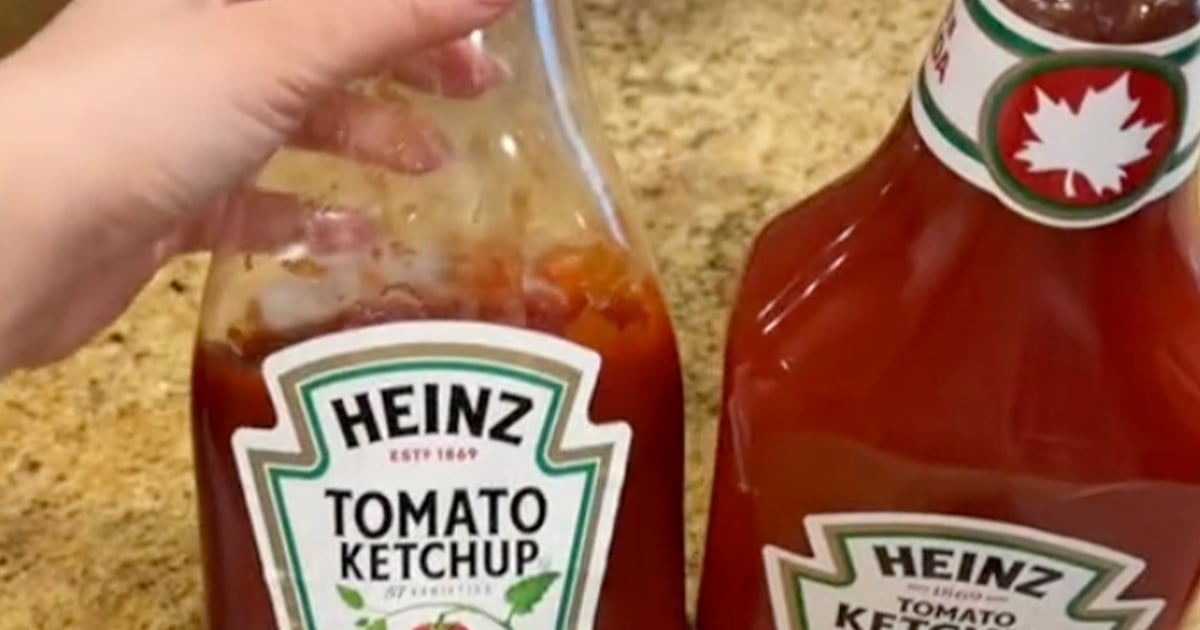 Il y a une énorme différence entre le ketchup du Canada et celui des États-Unis
