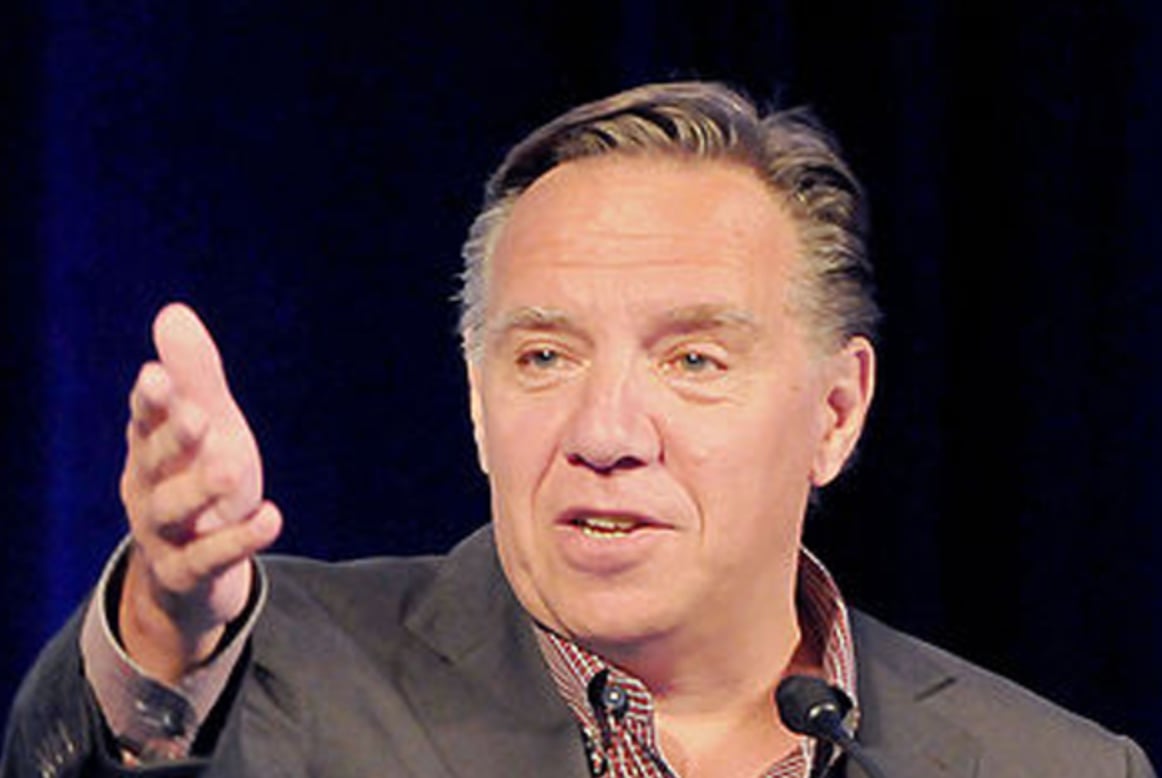 François Legault ne haussera pas le montant du chèque à cause de la hausse des taux d'intérêt