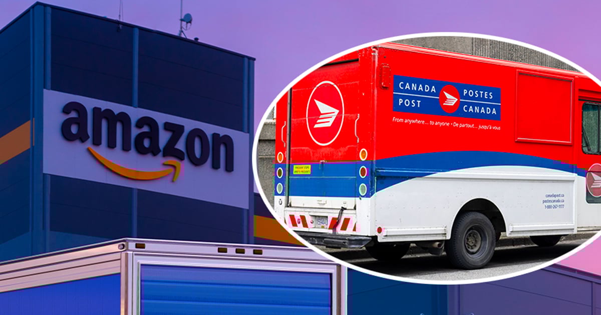 Amazon aurait conclu un contrat avec Postes Canada
