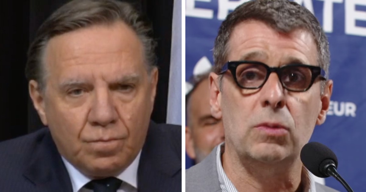François Legault remet Éric Duhaime à sa place concernant le prix de l'essence