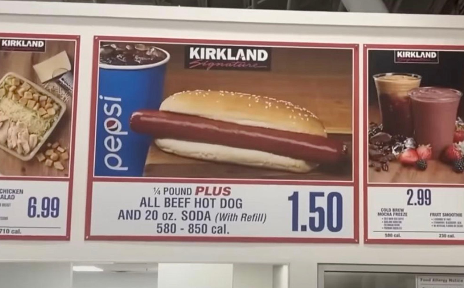 Voici combien d'argent perd Costco en vendant ses hot-dogs à 1.50$ 
