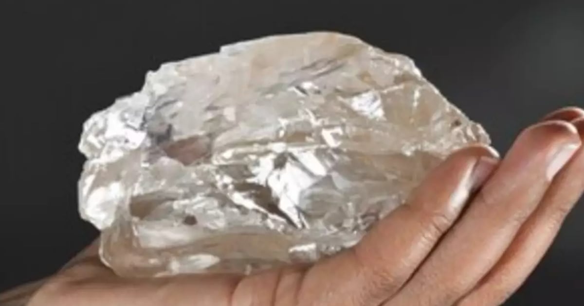 Le deuxième plus gros diamant du monde a été découvert et sa valeur donne le vertige