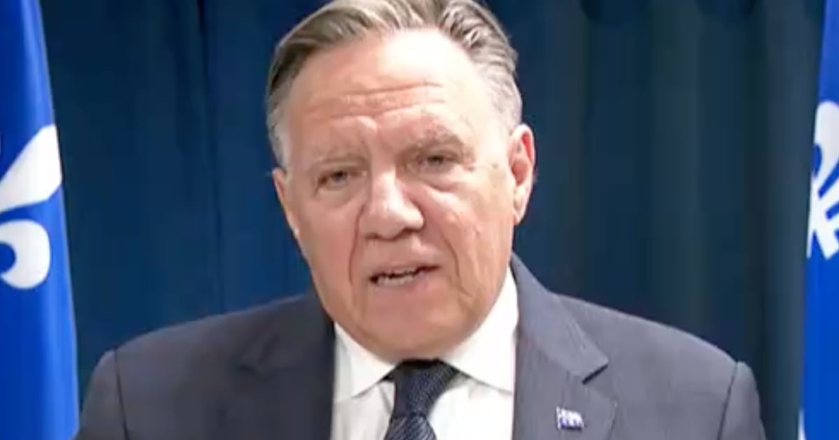 François Legault réagit avec fermeté aux tarifs douaniers de 25 % imposés par Donald Trump